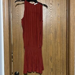 Ramy Brook Orange/ Red Dress
